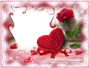 Romantic-Photo-Frame-With-Red-Rose1